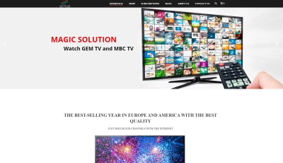 طراحی سایت شرکت SAT Plus TV