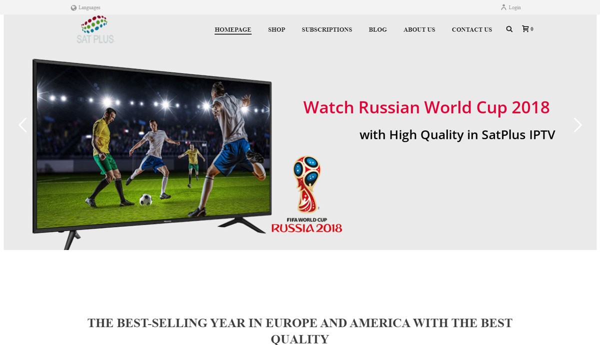طراحی و برنامه نویسی اختصاصی  satplustv