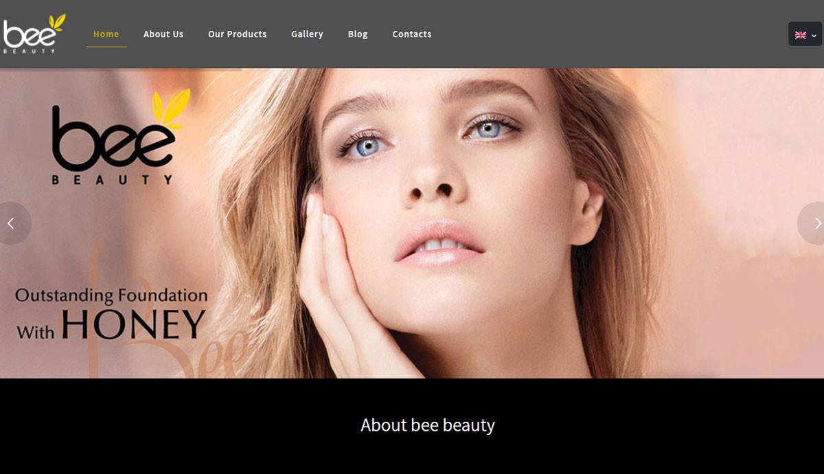 طراحی و برنامه نویسی اختصاصی  bee beauty
